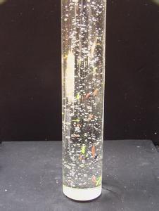 水晶五彩柱水晶气泡柱水晶色柱彩色水晶柱水晶圆柱方柱子